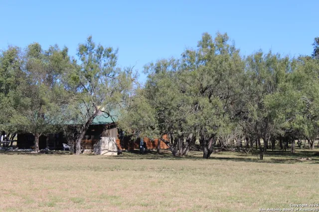 a view of road with trees