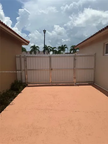 a view of outdoor space and yard