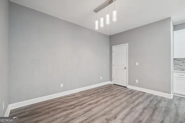 wooden floor in an empty room