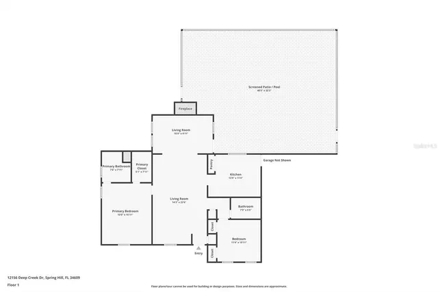 a picture of floor plan