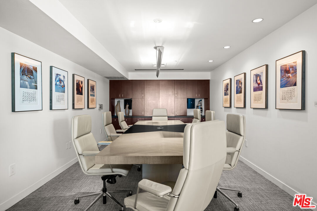 13700 Marina Pointe Drive, Unit 1007 Marina del Rey, CA 90292 - Photo 44 of 53 a view of a dining room with furniture