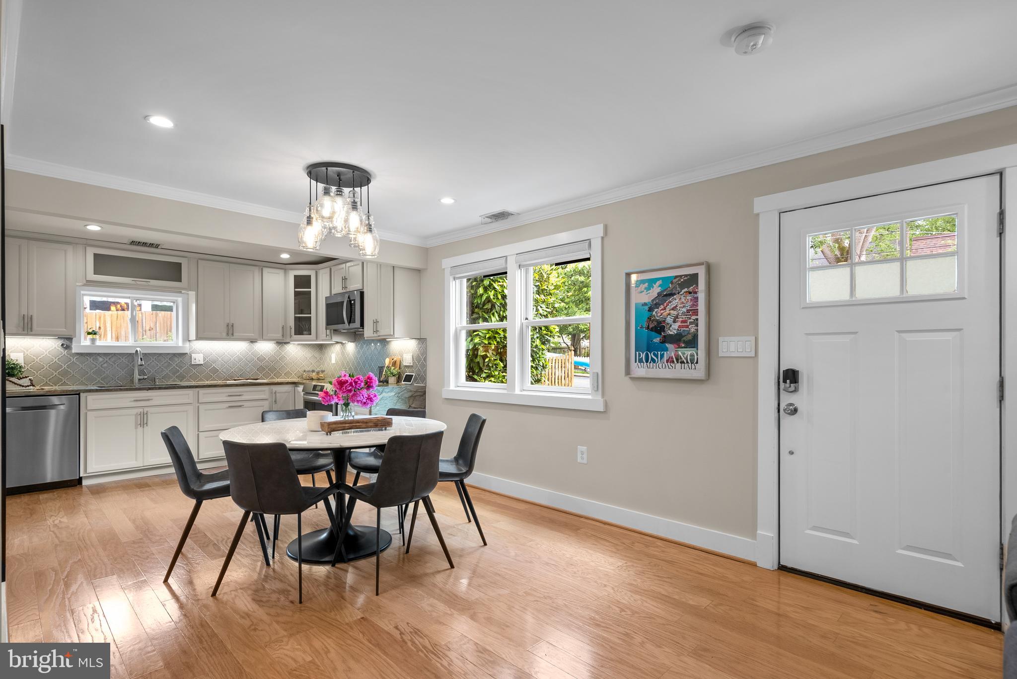 5 Webb Road Cabin John, MD 20818 - Photo 6 of 46 a view of a dining room with furniture window and wooden floor