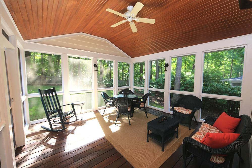 7800 Sutcliffe Drive Raleigh, NC 27613 - Photo 13 of 24 SCREENED PORCH