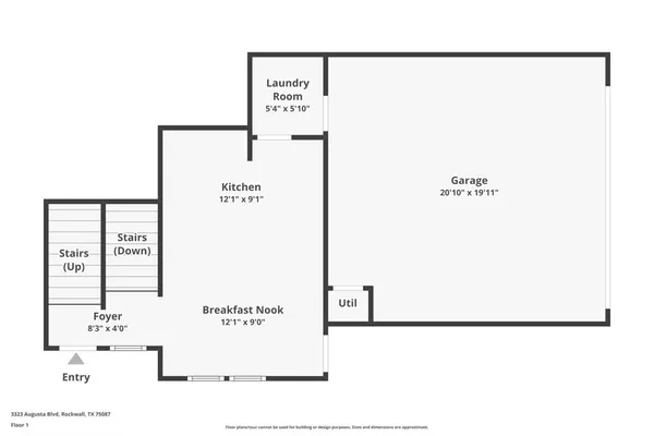 $324,500 | 3323 Augusta Boulevard, Rockwall, TX 75087