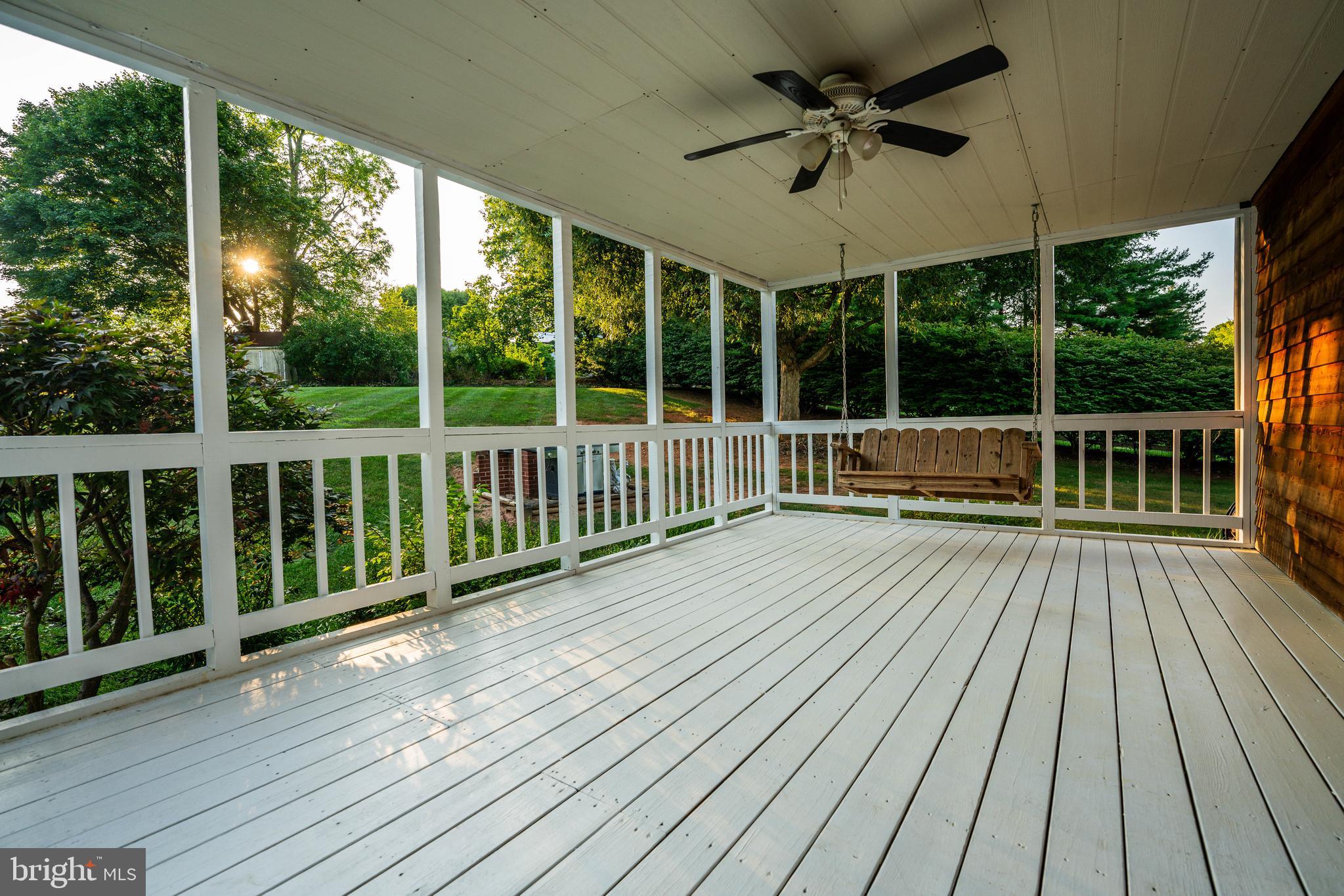 115 Troon Circle Mount Airy, MD 21771 - Photo 32 of 40 covered back deck overlooking private yard