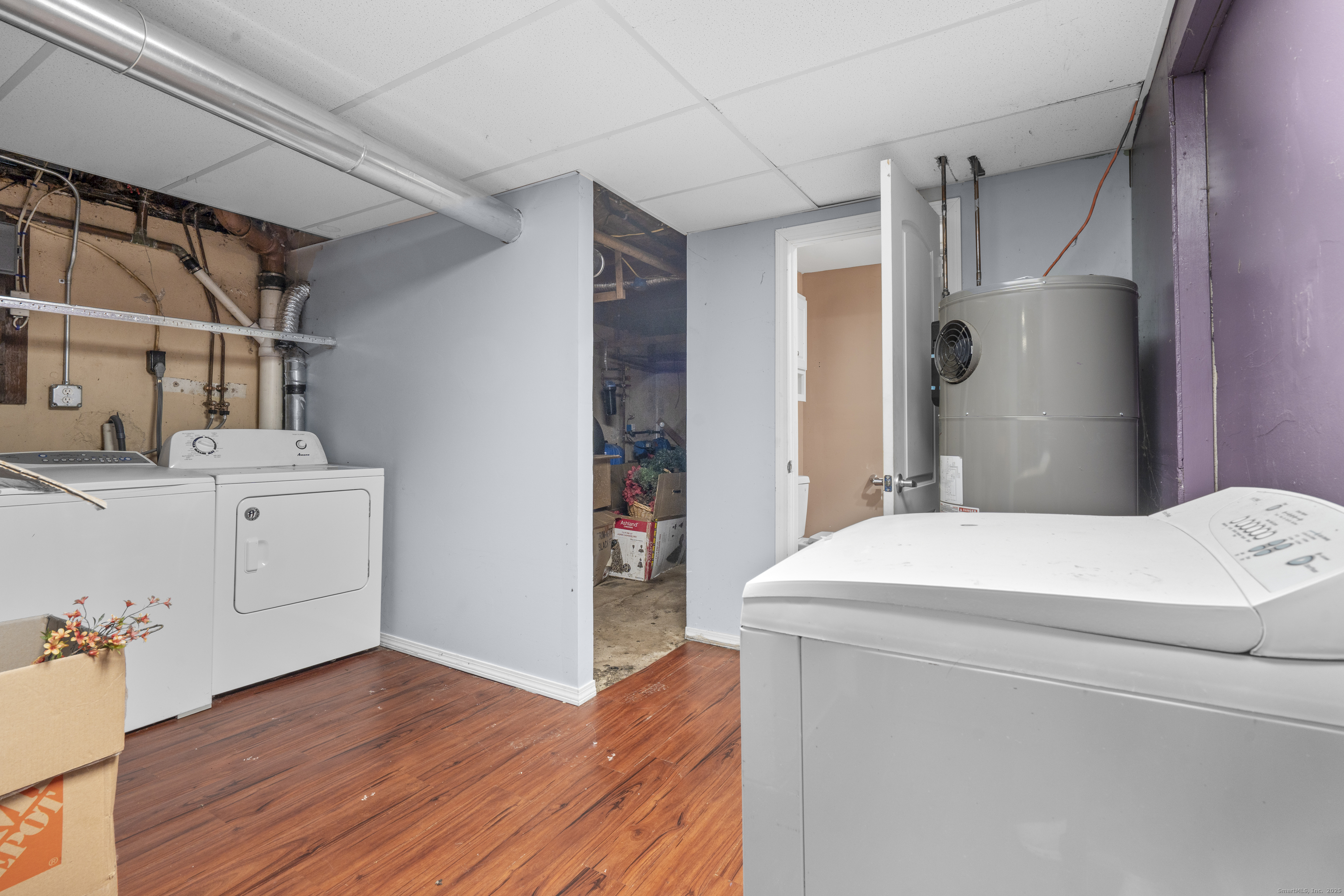 523 Chamberlain Hill Road Haddam, CT 06441 - Photo 25 of 38 a room with storage and utility