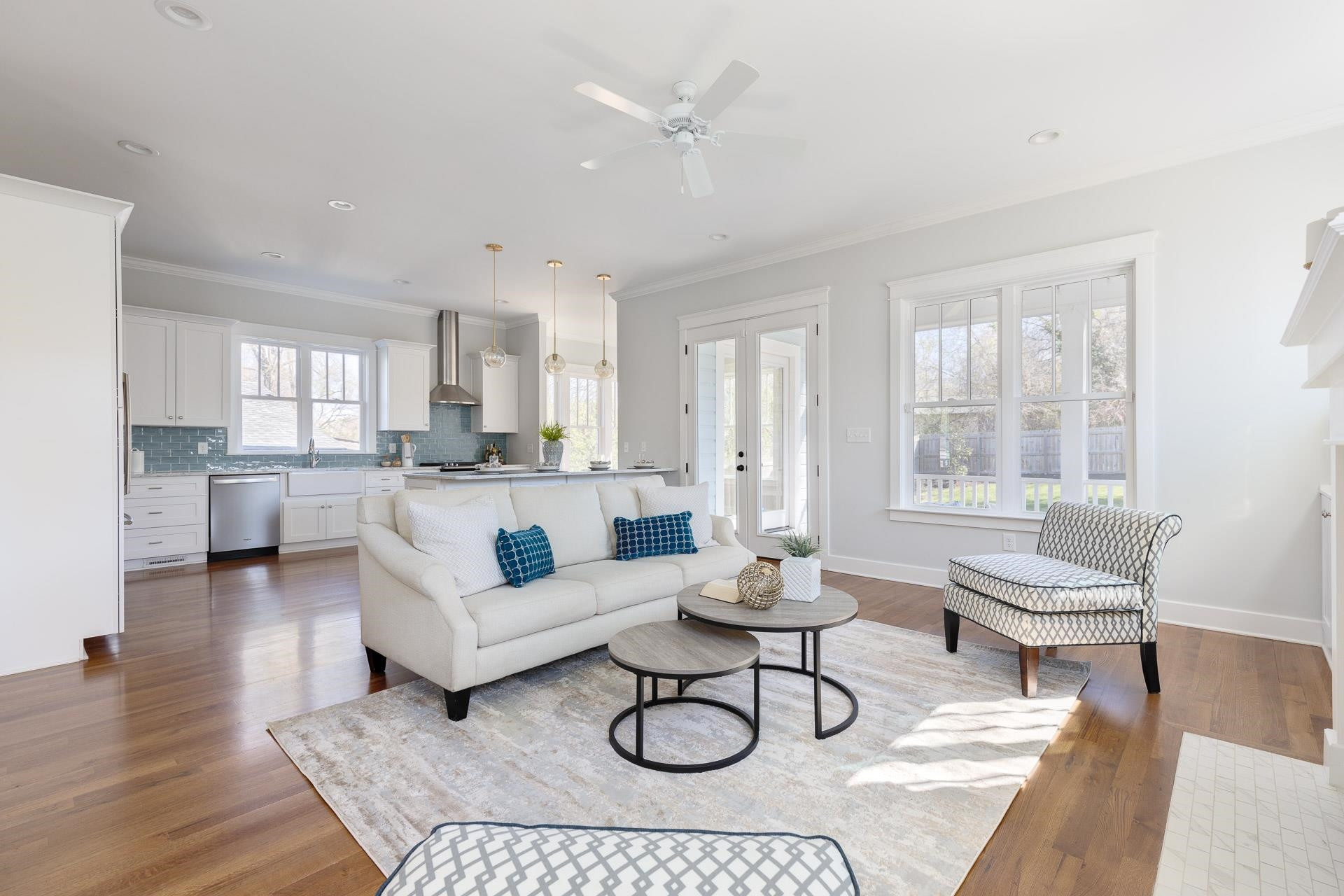 910 Sedgefield Street Durham, NC 27705 - Photo 15 of 39 a living room with furniture and a large window