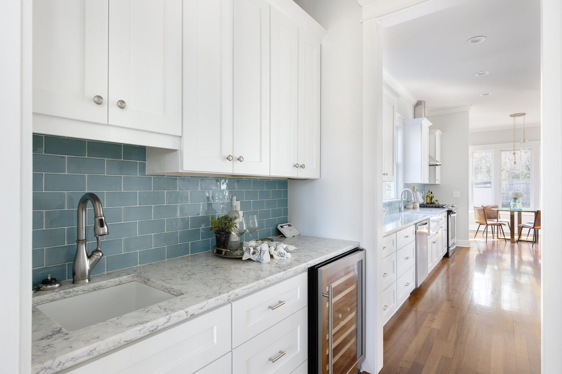 910 Sedgefield Street Durham, NC 27705 - Photo 17 of 39 a kitchen with sink and cabinets