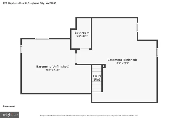 $524,900 | 222 Stephens Run Street, Stephens City, VA 22655