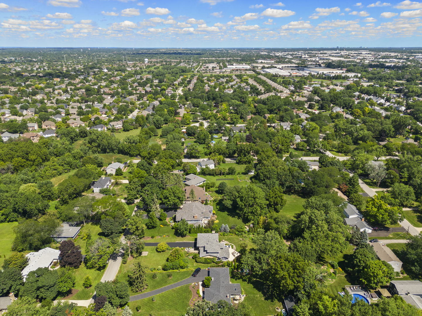 N521 Willow Road Wheaton, IL 60187 - Photo 55 of 64 a view of a city with lots of trees