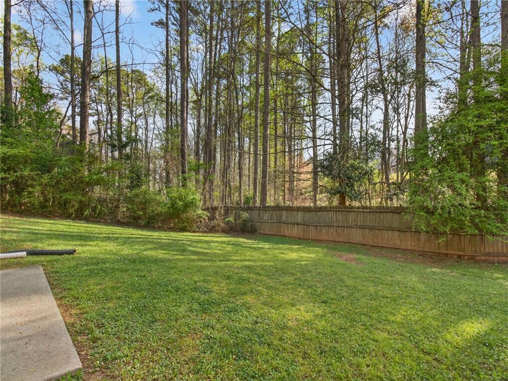 2038 Buford Dam Road Buford, GA 30518 - Photo 51 of 56 a view of backyard with green space