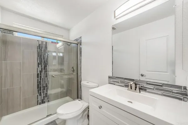 a view of a pathway of a building