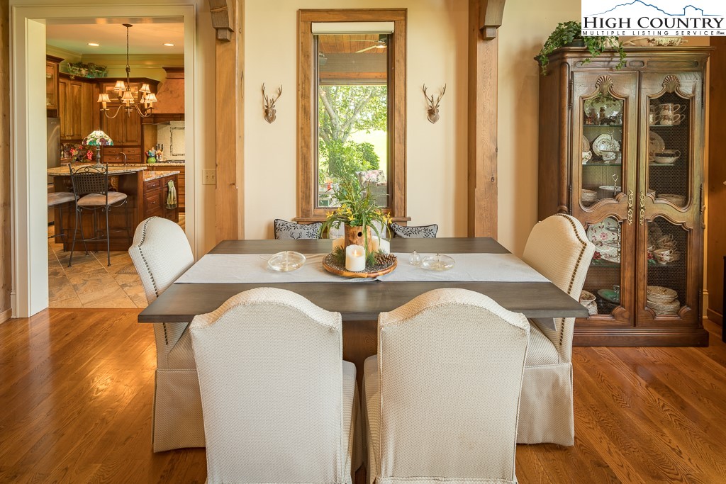 800 Turtle Creek Drive, Unit 4B Boone, NC 28607 - Photo 14 of 45 a dining room with furniture and wooden floor