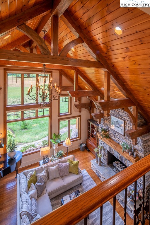 800 Turtle Creek Drive, Unit 4B Boone, NC 28607 - Photo 29 of 45 a living room with patio furniture and a large window