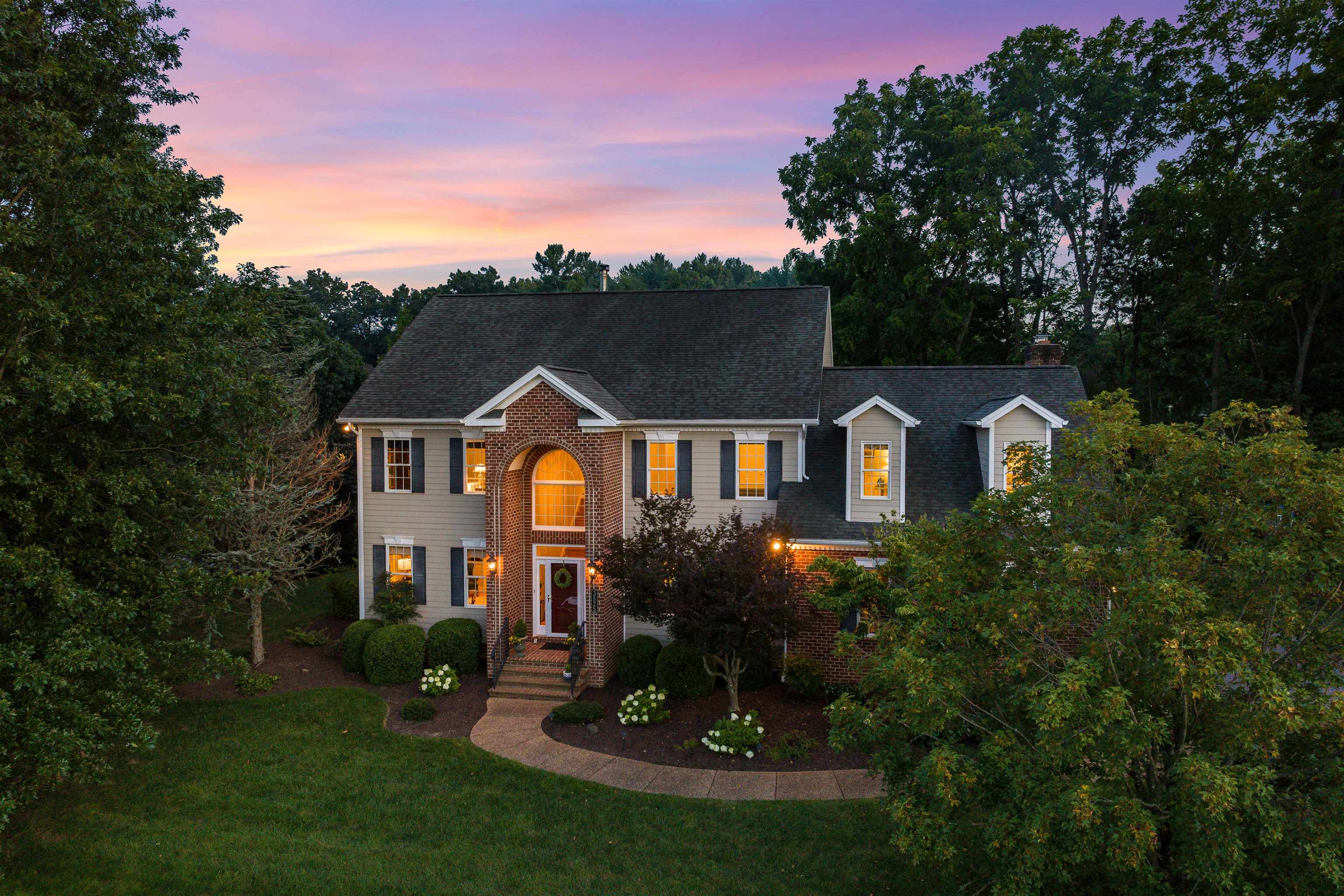 3525 Traveler Road Harrisonburg, VA 22801 - Photo 67 of 70 a front view of a house with a garden and trees