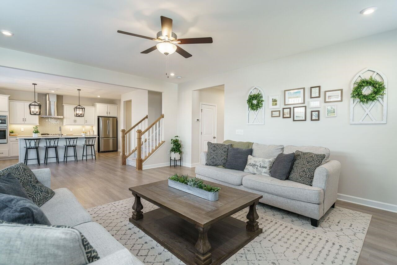 62 Maximus Circle Garner, NC 27529 - Photo 10 of 30 a living room with furniture and wooden floor