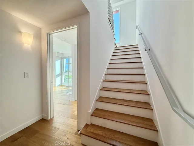 a view of swimming pool from a balcony