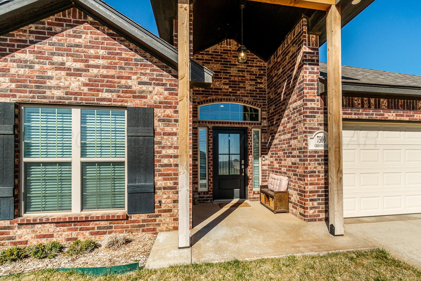 7500 Crestline Drive Amarillo, TX 79119 - Photo 2 of 24 a view of entrance gate of a house