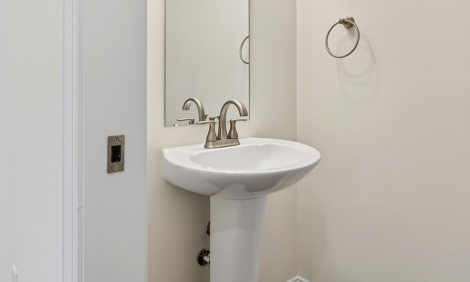 1700 A Street Waynesboro, VA 22980 - Photo 13 of 44 a bathroom with a sink and mirror