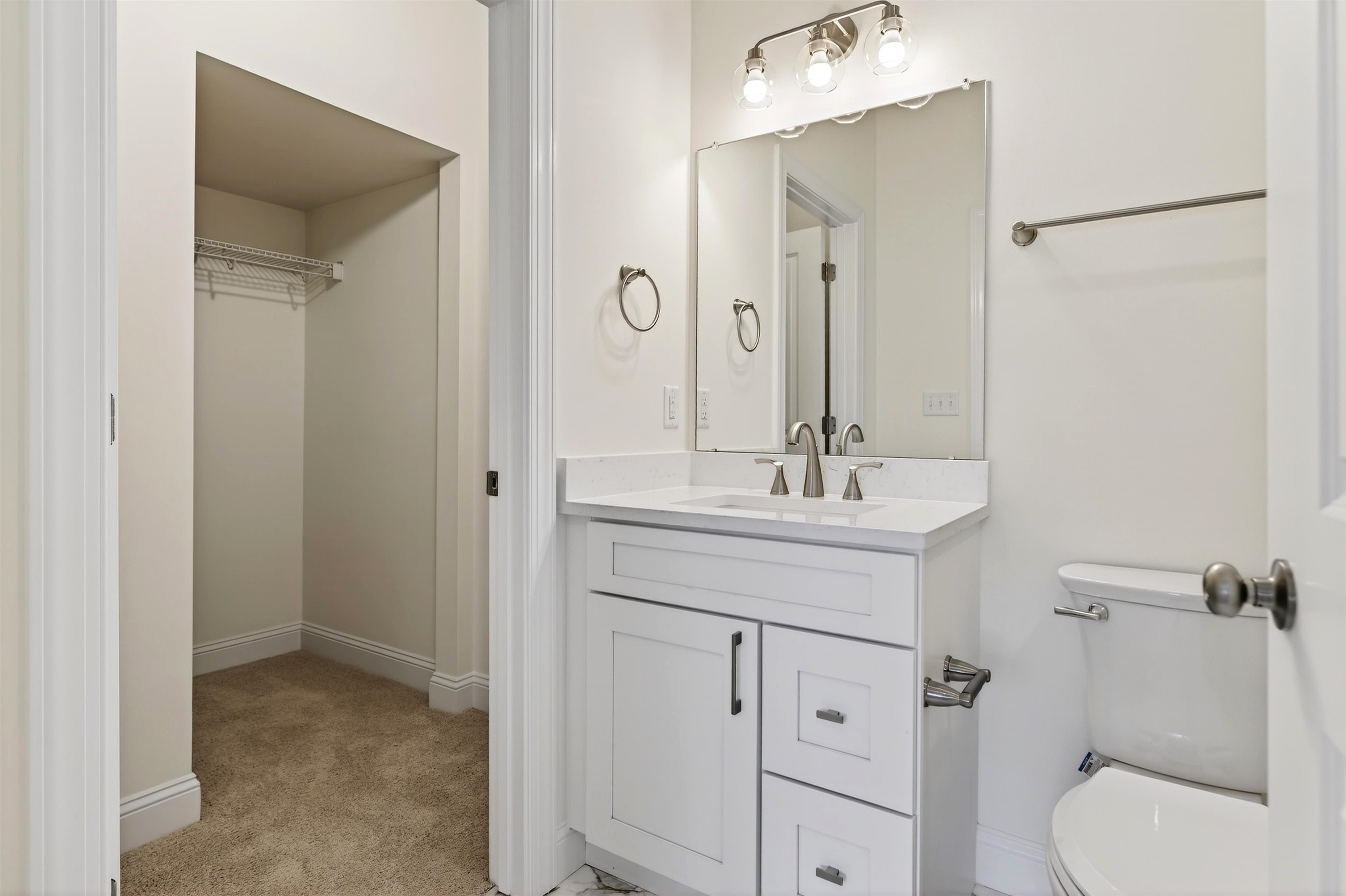 1700 A Street Waynesboro, VA 22980 - Photo 24 of 44 a bathroom with a sink a toilet and shower