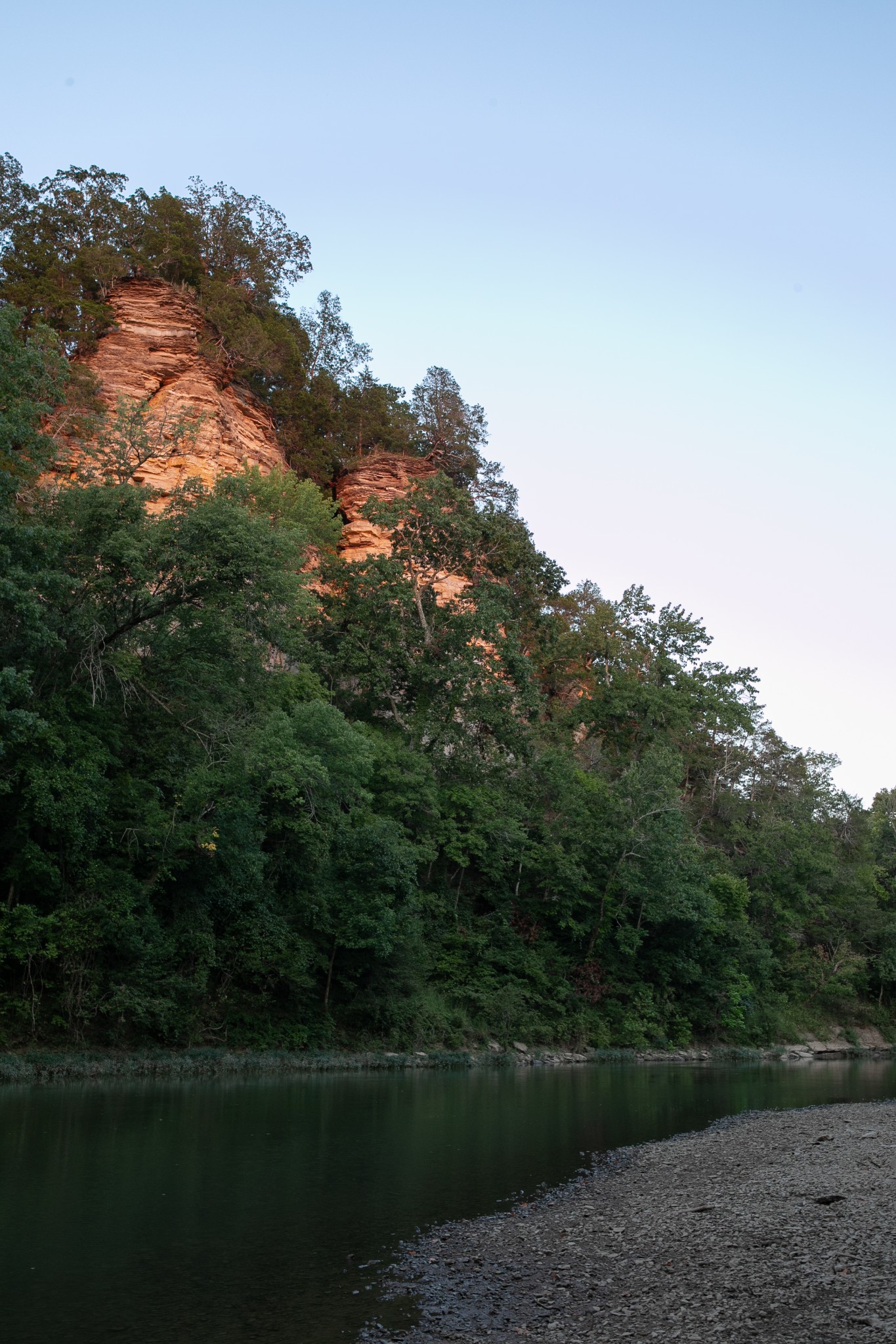 0 Collier Bend Road Charlotte, TN 37036 - Photo 14 of 77 a view of a lake with a mountain in the background