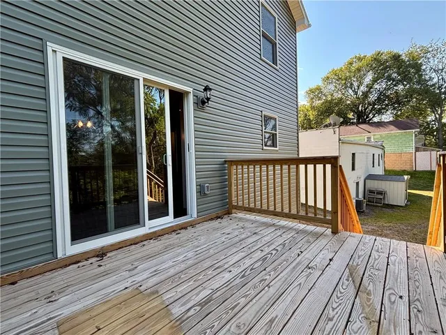 a view of empty room