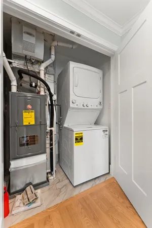 a view of a storage & utility room