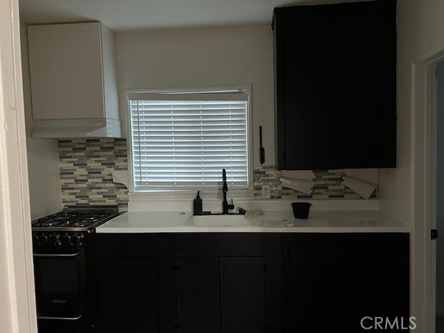 504 S Harbor Fullerton, CA 92832 - Photo 11 of 19 a bathroom with a sink and a mirror