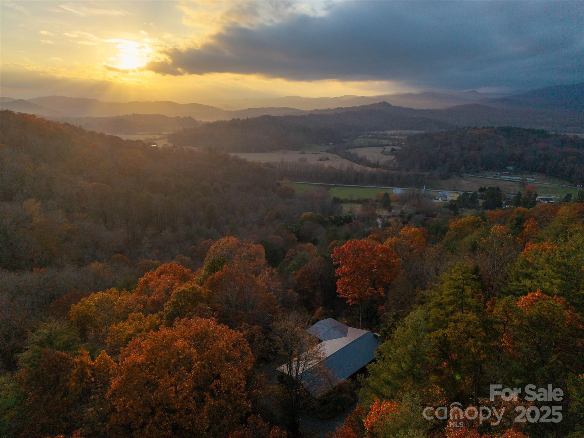 658 Johnson Road Brevard, NC 28712 - Photo 2 of 48 a view of city and mountain
