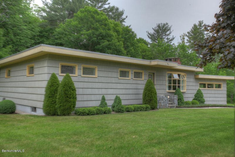 195 Main Road Monterey, MA 01245 - Photo 6 of 30 a view of a house with a yard