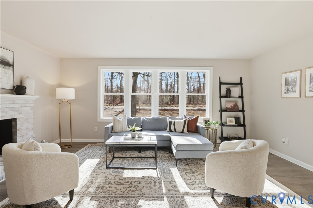 4400 Treely Road Chester, VA 23831 - Photo 8 of 34 a living room with furniture and a large window