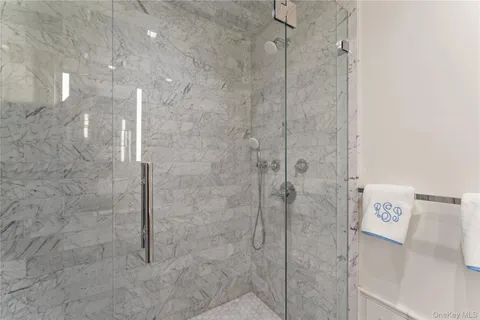 front view of a brick building