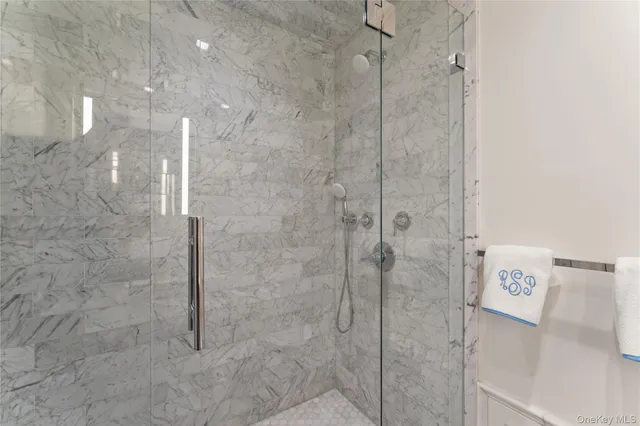 front view of a brick building