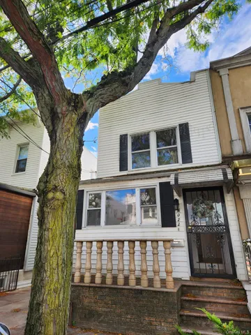 a backyard of a house