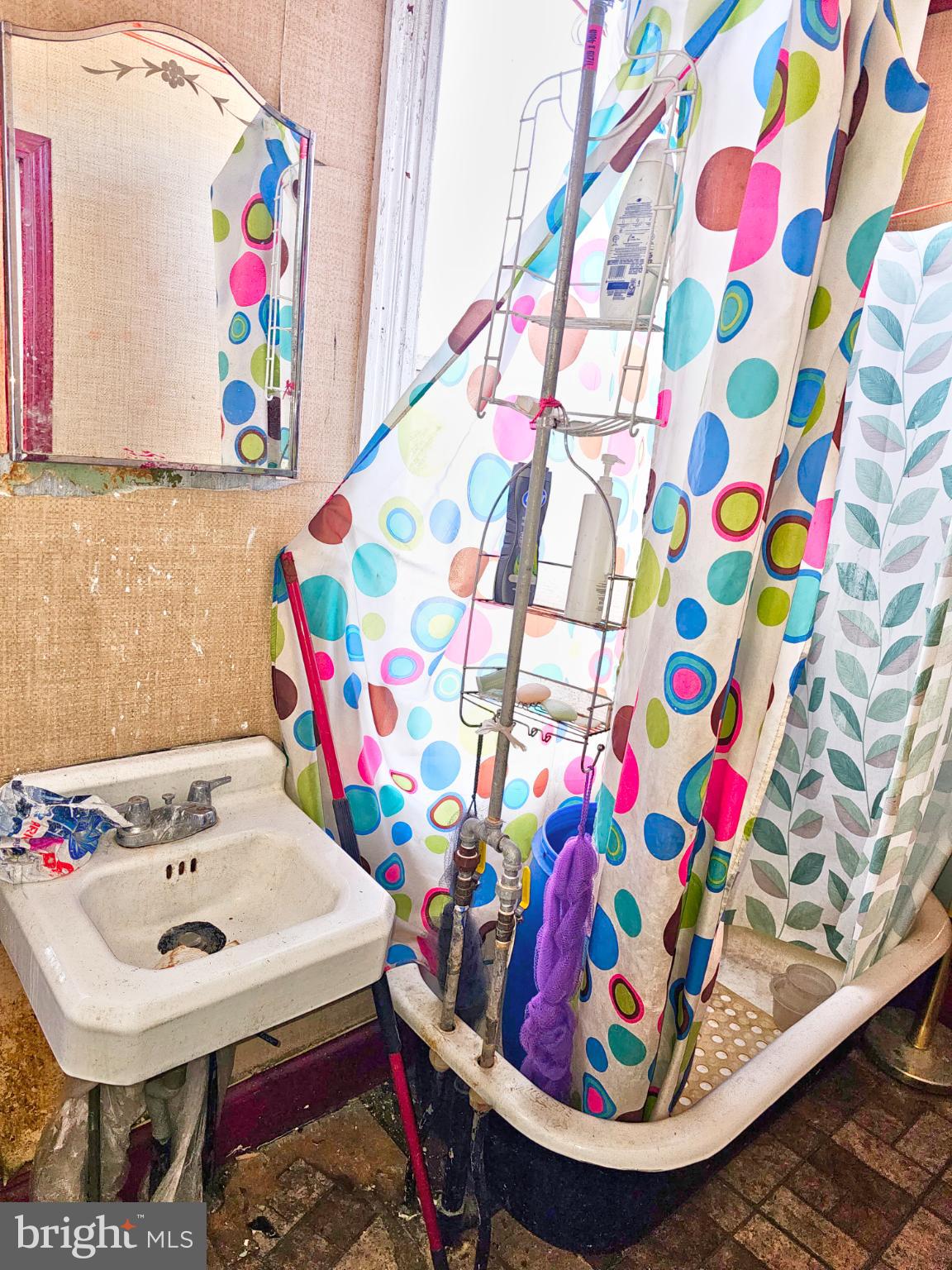 100 Pontiac Avenue Baltimore, MD 21225 - Photo 8 of 13 Quirky bathroom with playful decor elements.