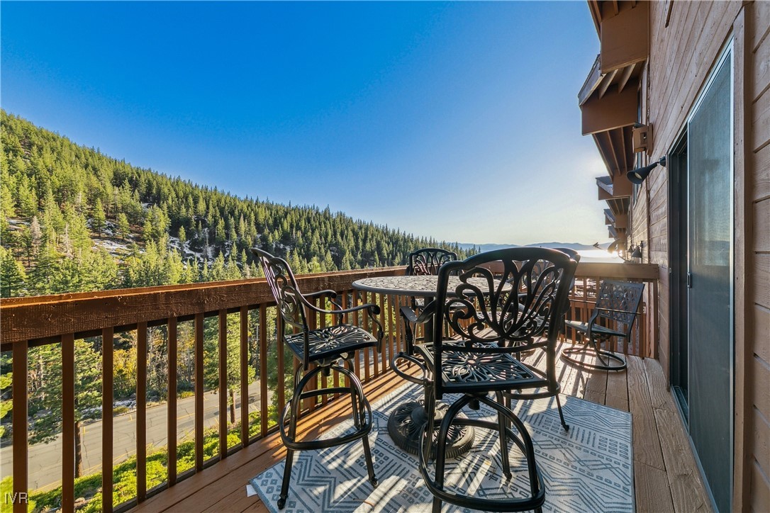 400 Fairview Boulevard, Unit 174 Incline Village, NV 89451 - Photo 5 of 30 a view of a balcony with chairs