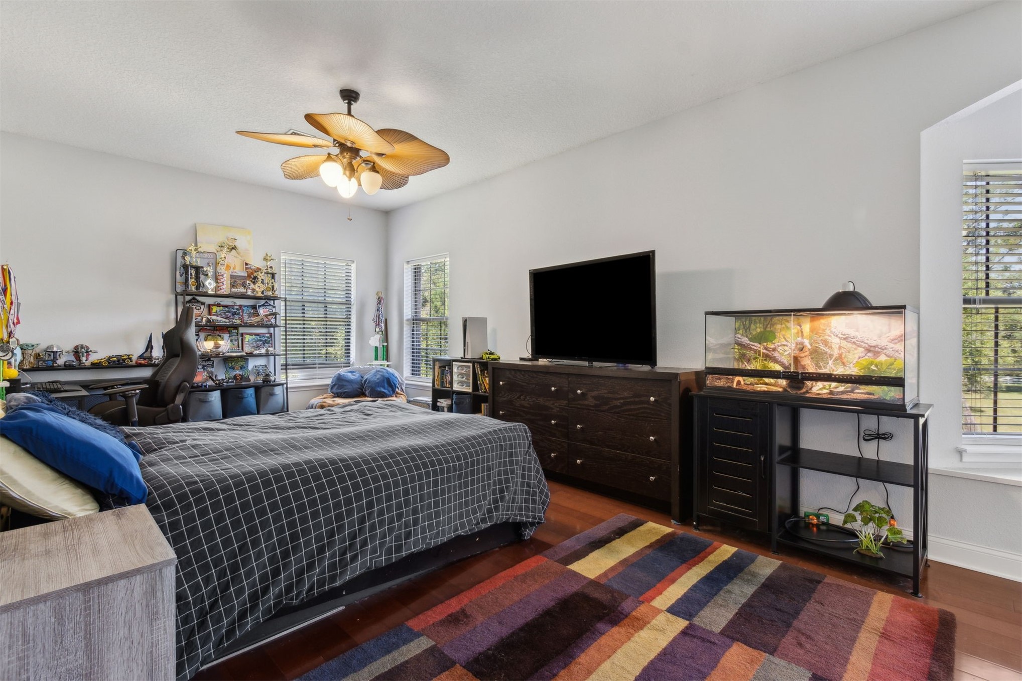 87377 Raddin Road Yulee, FL 32097 - Photo 55 of 75 Bedroom with hardwood flooring