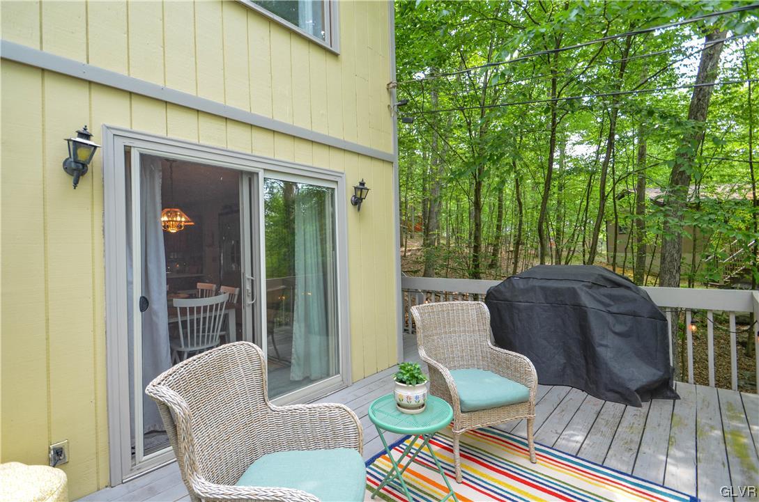 208 Regent Street Bushkill, PA 18324 - Photo 33 of 37 a view of balcony with furniture and outdoor seating