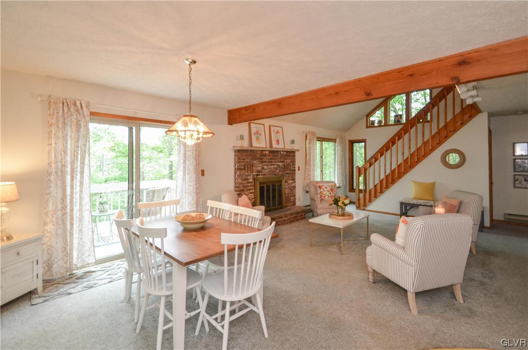 208 Regent Street Bushkill, PA 18324 - Photo 7 of 37 a dining room with furniture window and wooden floor