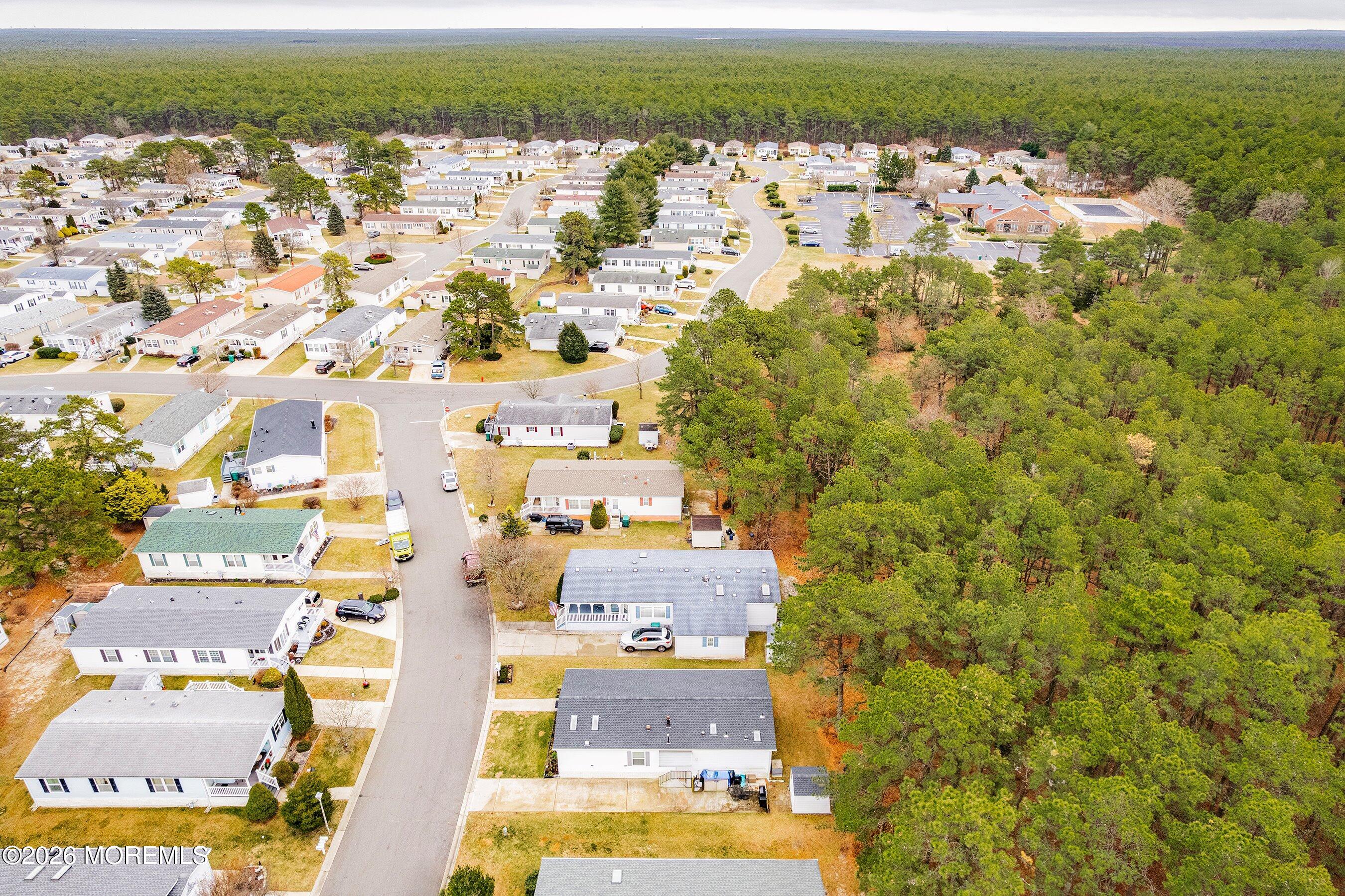 536 Momosa Way Whiting, NJ 08759 - Photo 31 of 54 an aerial view of residential houses with outdoor space