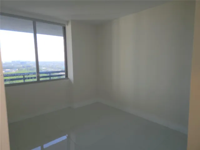 a view of a room with window