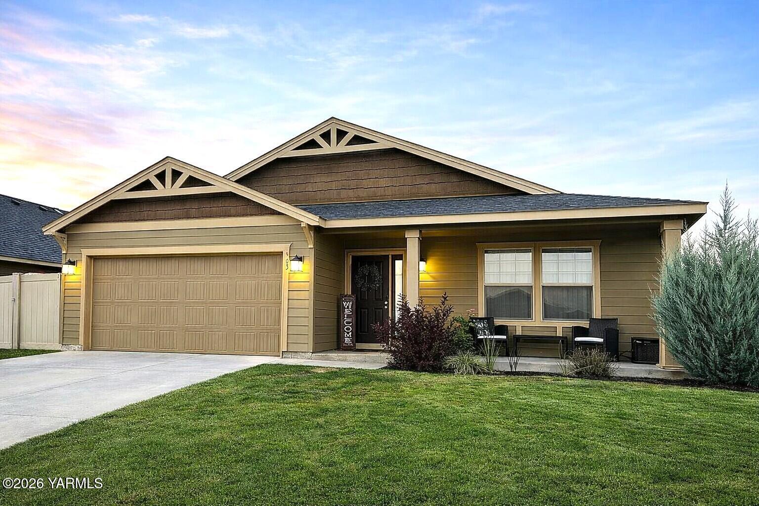 001front of home