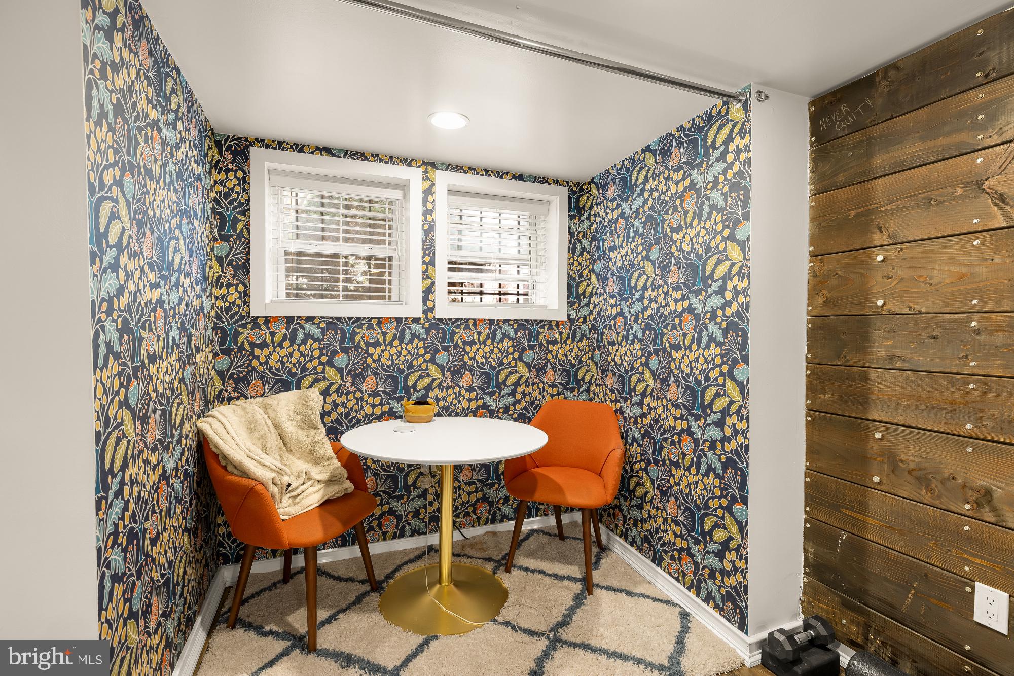 421 10th Street Northeast Washington, DC 20002 - Photo 43 of 61 a outdoor room with chairs and a table