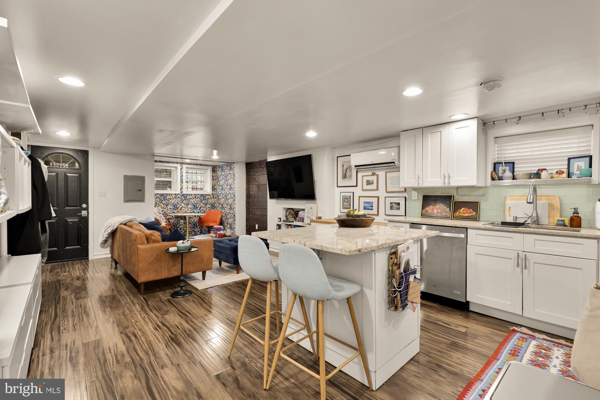 421 10th Street Northeast Washington, DC 20002 - Photo 47 of 61 a kitchen with stainless steel appliances granite countertop a stove and cabinets