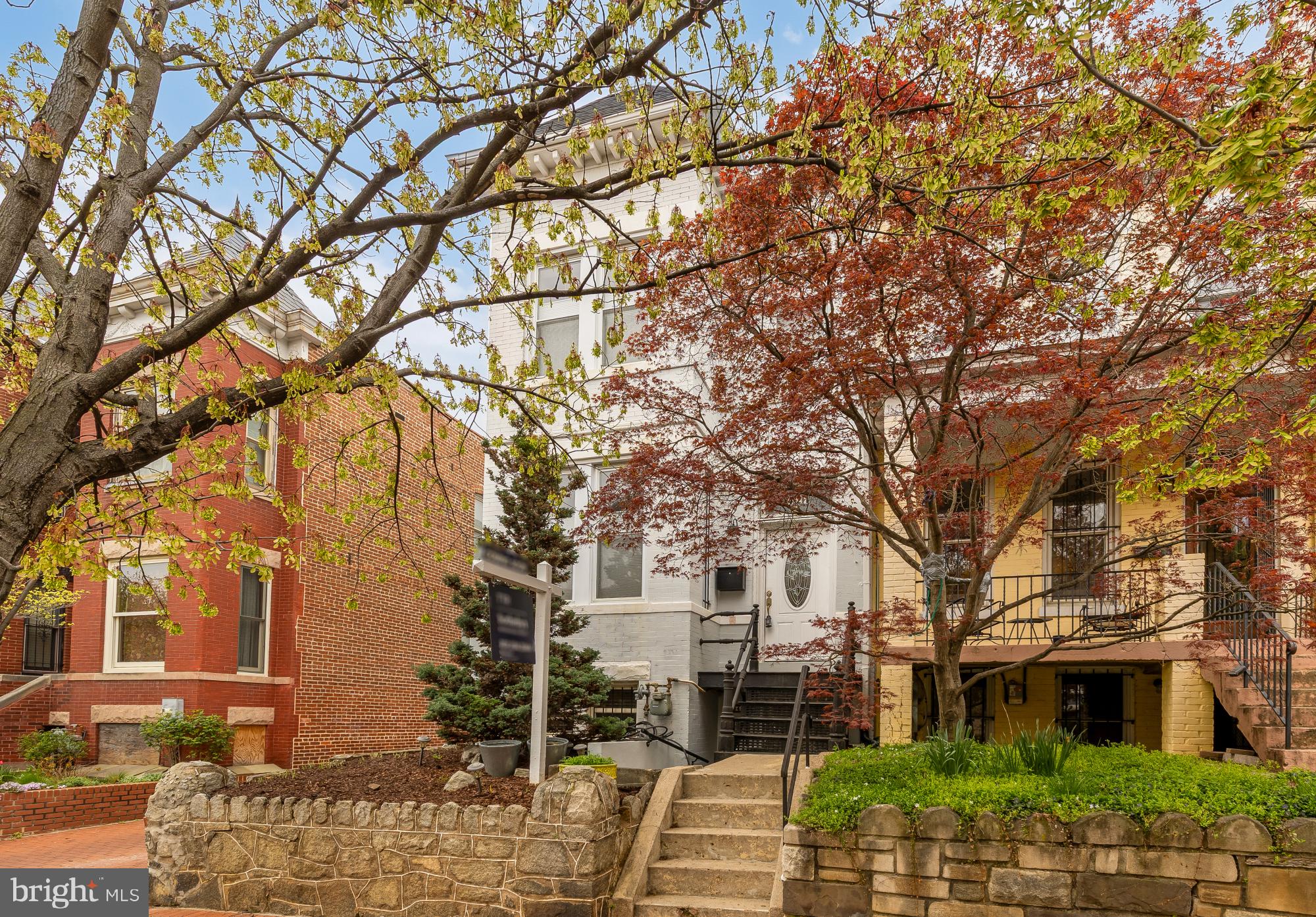 421 10th Street Northeast Washington, DC 20002 - Photo 6 of 61 a front view of a house with a tree