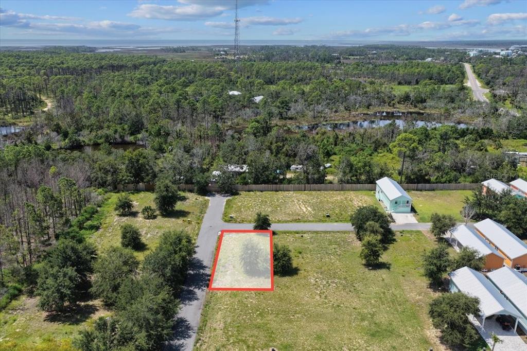 0 Southwest 869th Loop Steinhatchee, FL 32359 - Photo 6 of 14 an aerial view of a house with a yard
