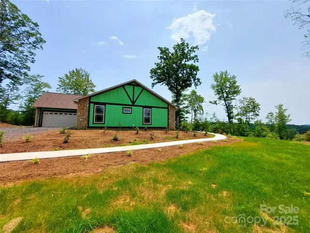 a house view with a outdoor space