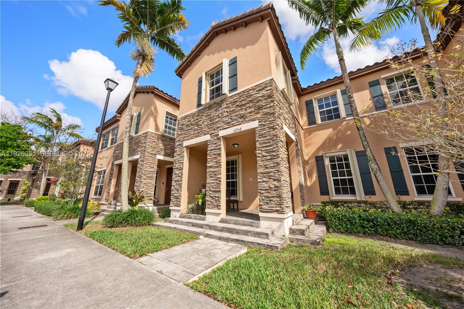 front view of a house