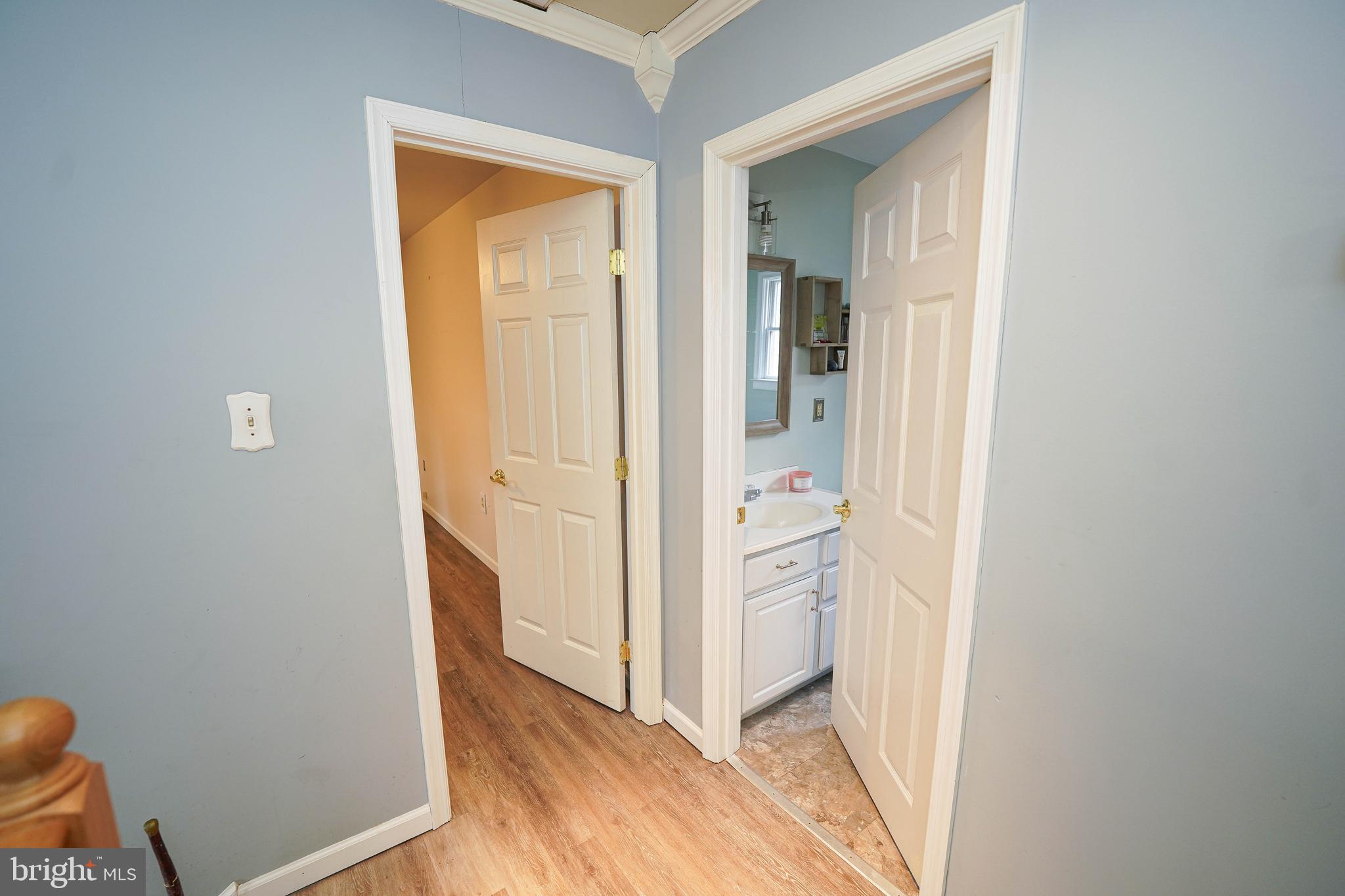 3727 Village Trail Snow Hill, MD 21863 - Photo 44 of 75 a view of a hallway with wooden floor