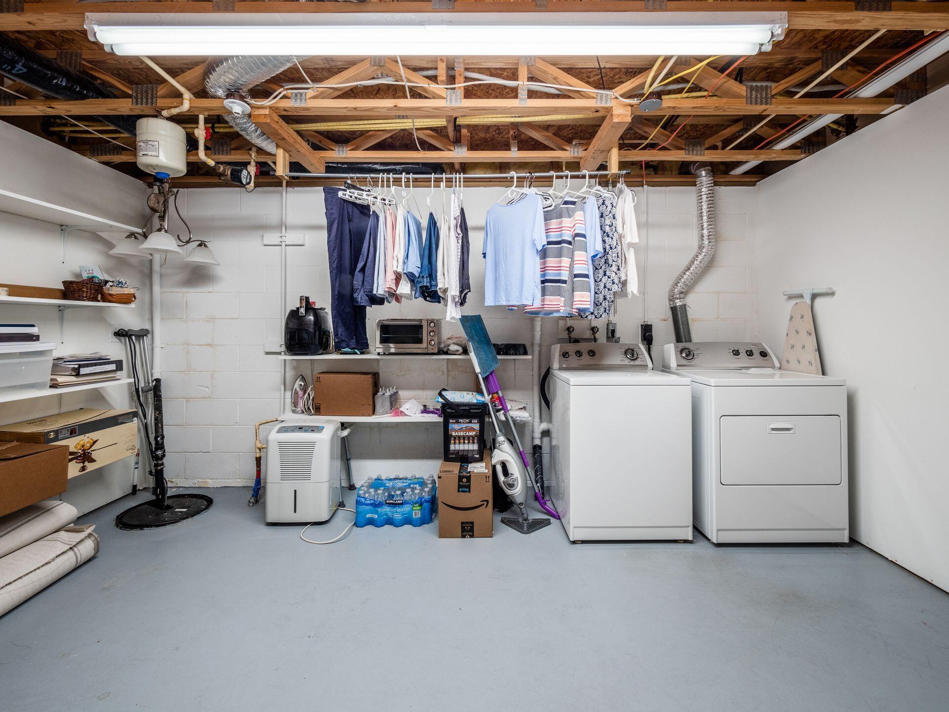 8302 Bruntsfield Road Columbus, OH 43235 - Photo 29 of 40 laundry/storage - lower level